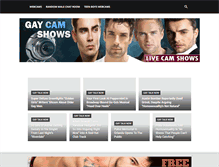 Tablet Screenshot of gay54.com